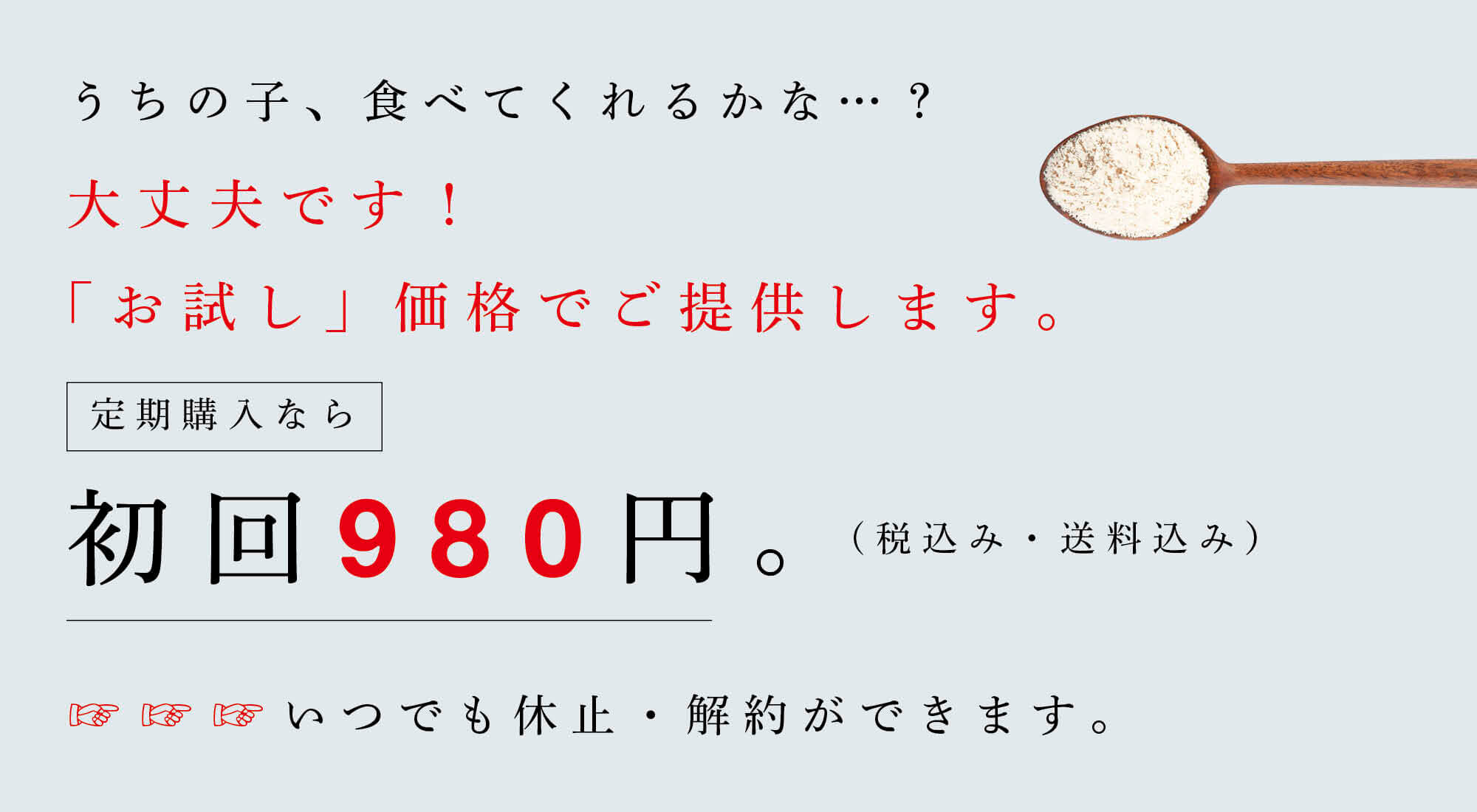 定期,初回980円