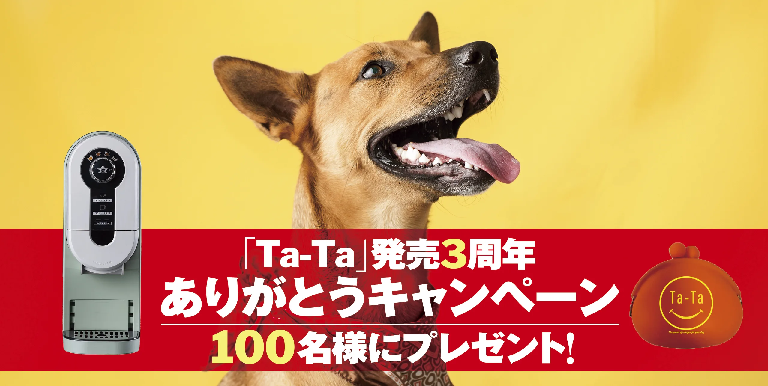 「Ta-Ta」発売3周年ありがとうキャンペーン ※20231213更新